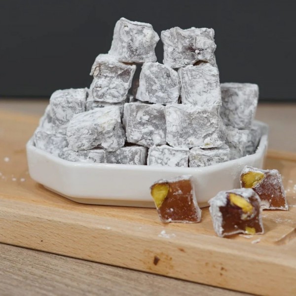 PUDRALI ÇİFTE KAVRULMUŞ LOKUM 250 GR