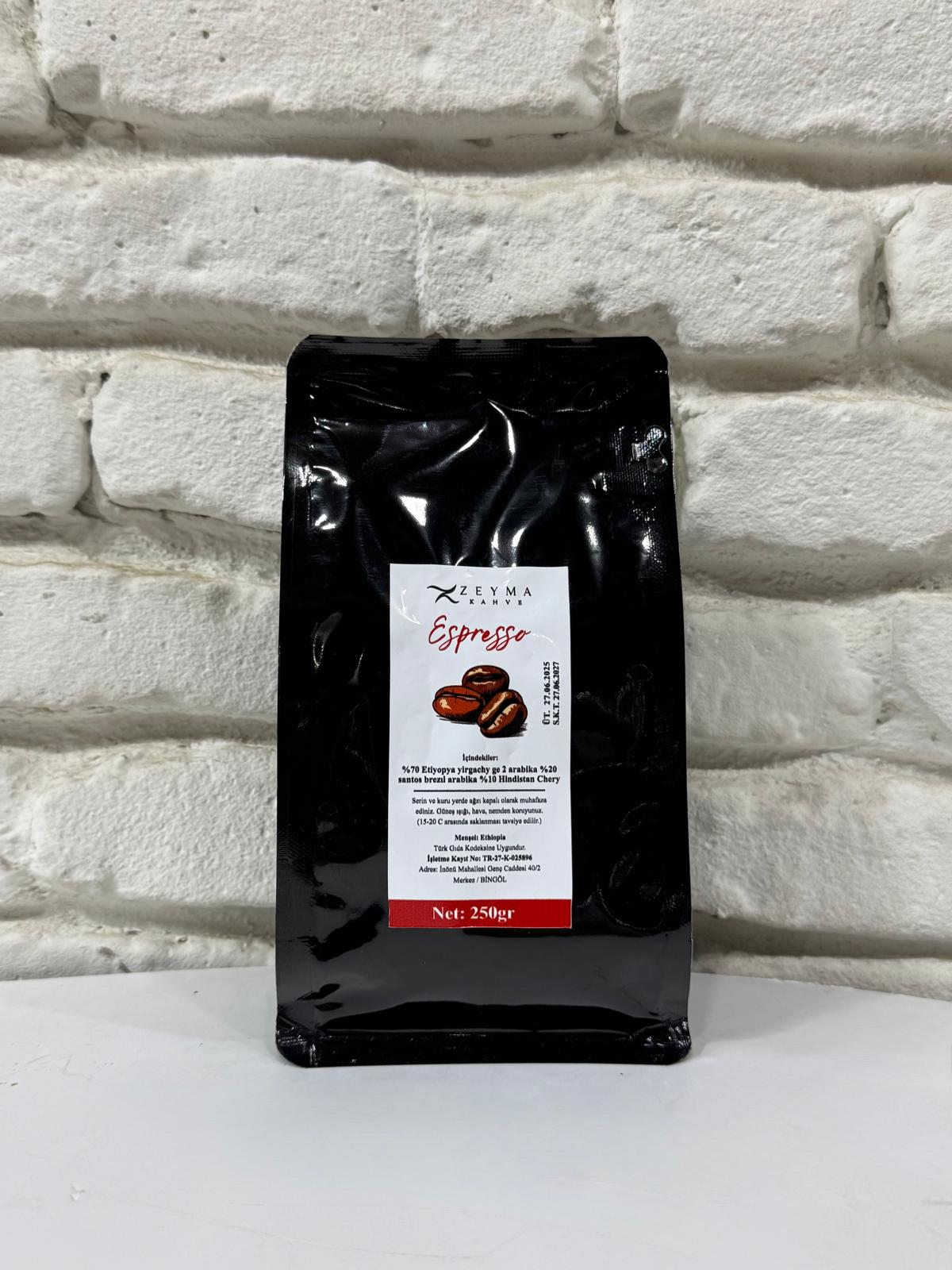 mieページ Zeyma Espresso Kahve Çekirdeği 250 gr